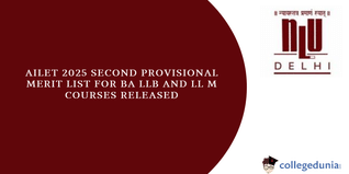 AILET 2025: Second Provisional Merit List for B.A.LL.B. (Hons.) and LL.M. Courses Released
